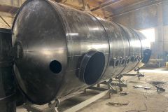 Пластиковые цилиндрические горизонтальные емкости